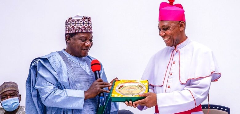 Obiora Ike - Honoured by the State Governor with a Plaque of the State Government of Plateau
