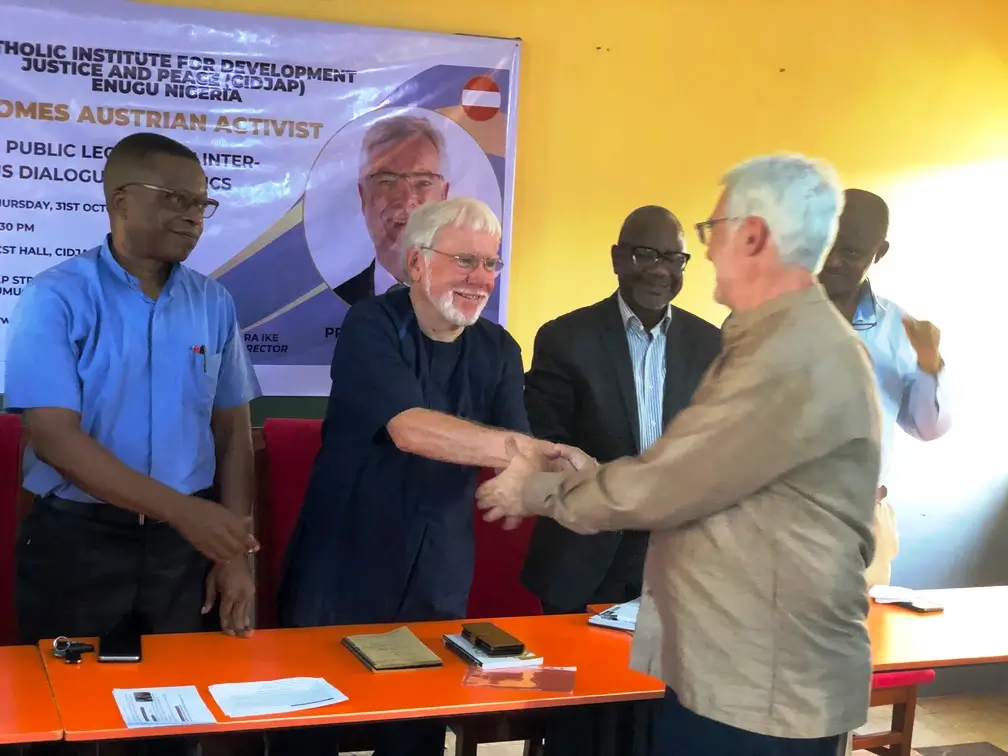 Report on Professor Elmar Kuhn’s visit and public lecture on Inter – religious dialogue and ethics at CIDJAP