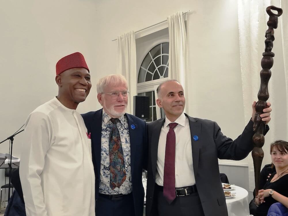 Passing the baton: celebrating Obiora Ike and welcoming Fadi Daou